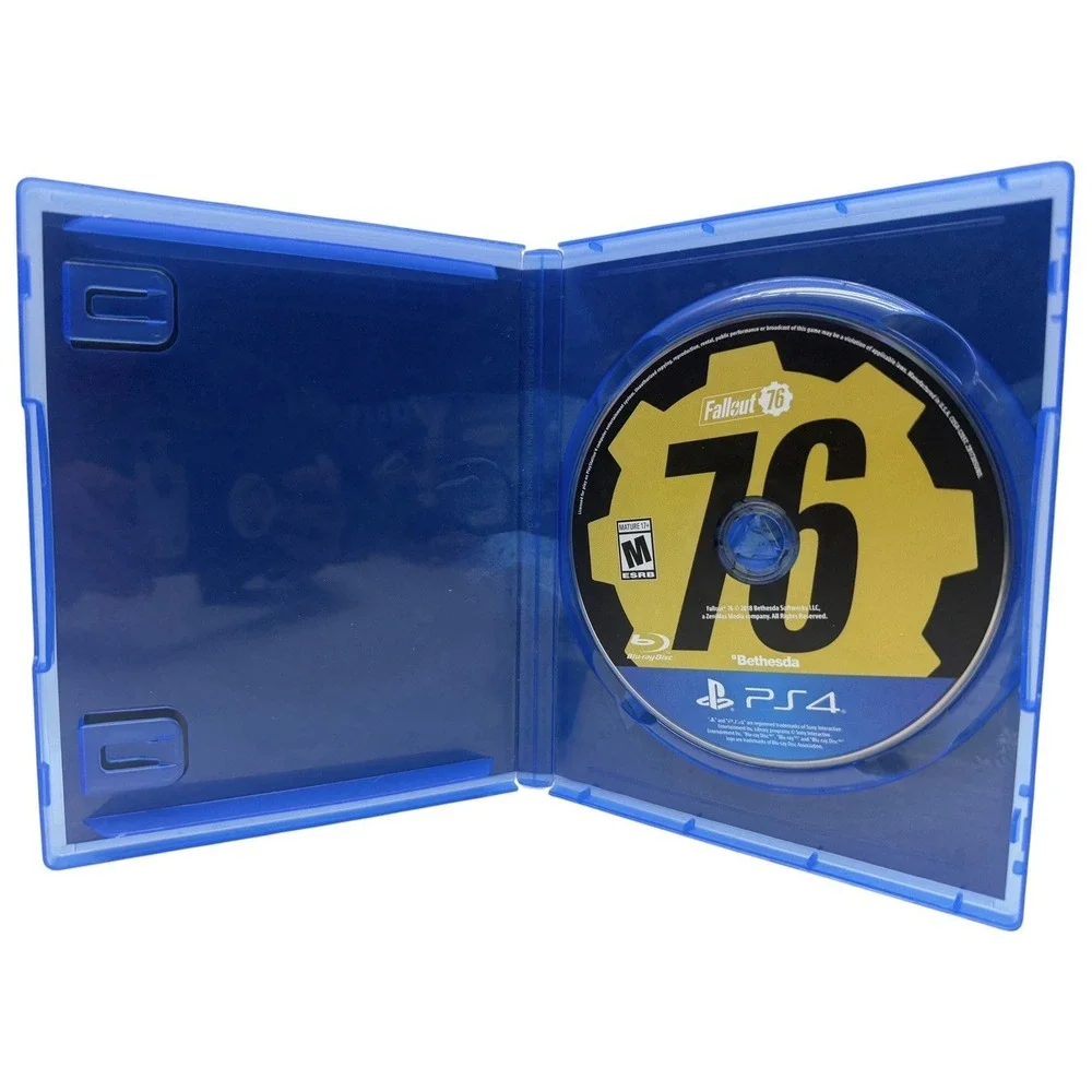 Fallout 76 PS4 PlayStation 4 Game Tested Complete Case No Manual Bethesda